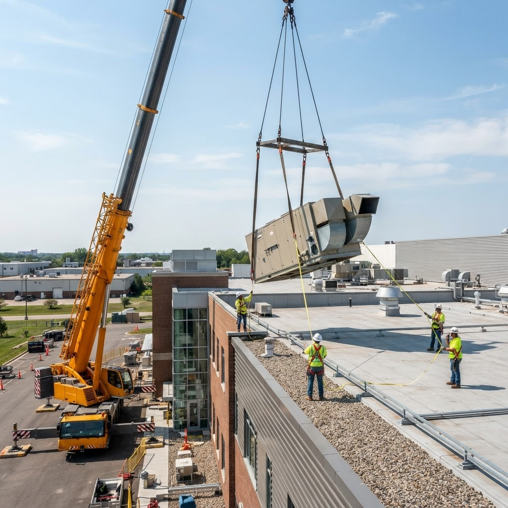 Rooftop HVAC Change-Out — placeholder project photo